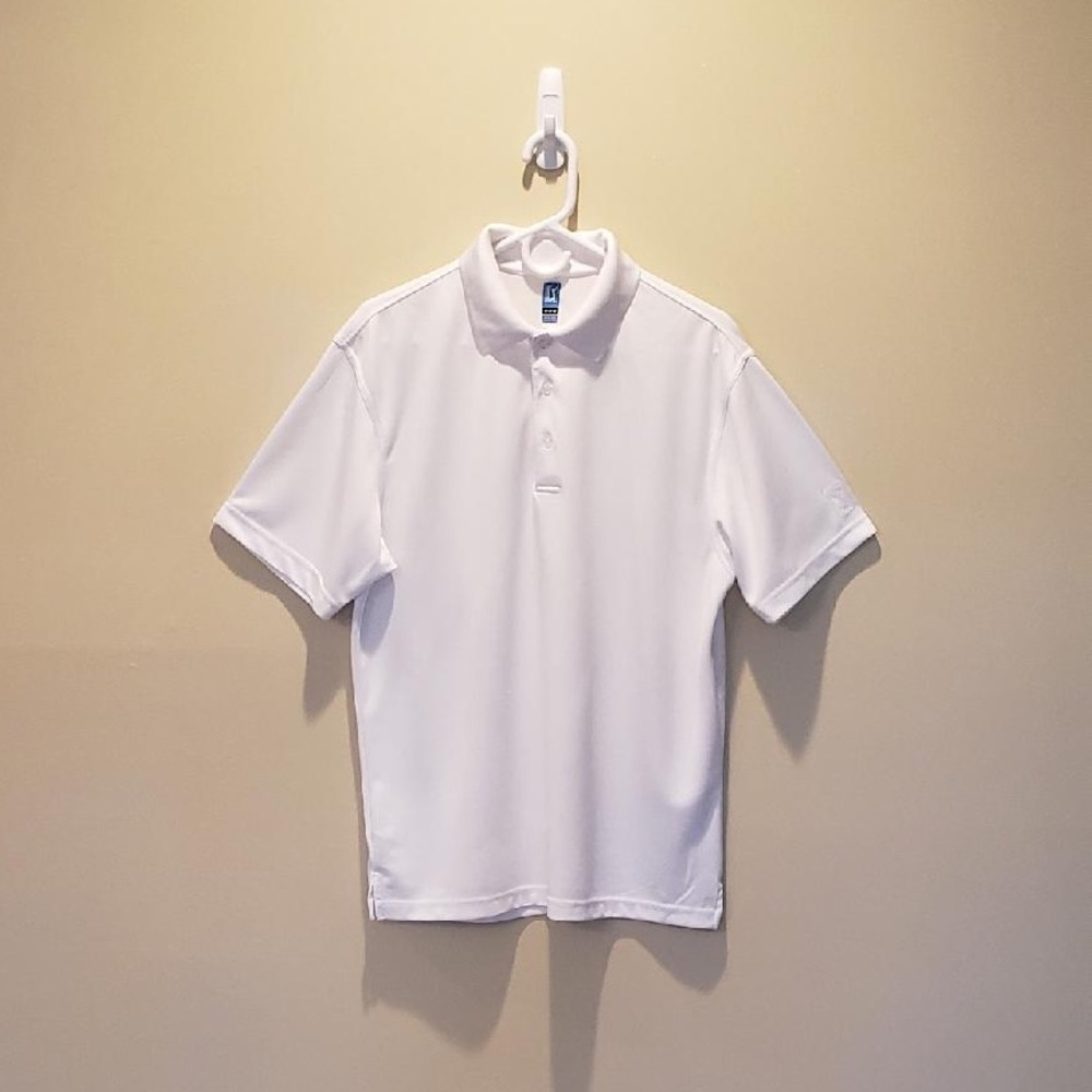 PGA Tour Men’s Airflux Short Sleeve Golf Polo Shirt, Size M - Picture 2 of 8